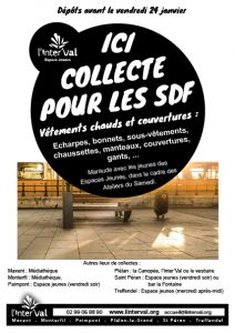 Affiche Collecte ADS Rue