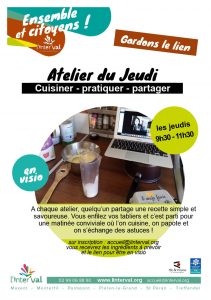 Atelier Cuisine Confinement